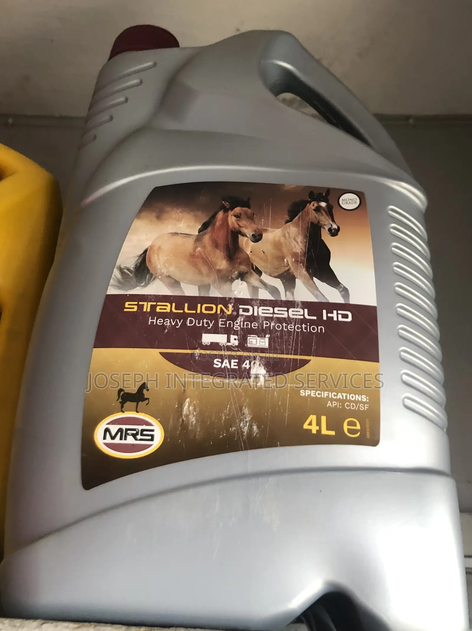 Liter Bottle of Mrs Stallion Diesel Hd Engine Oil