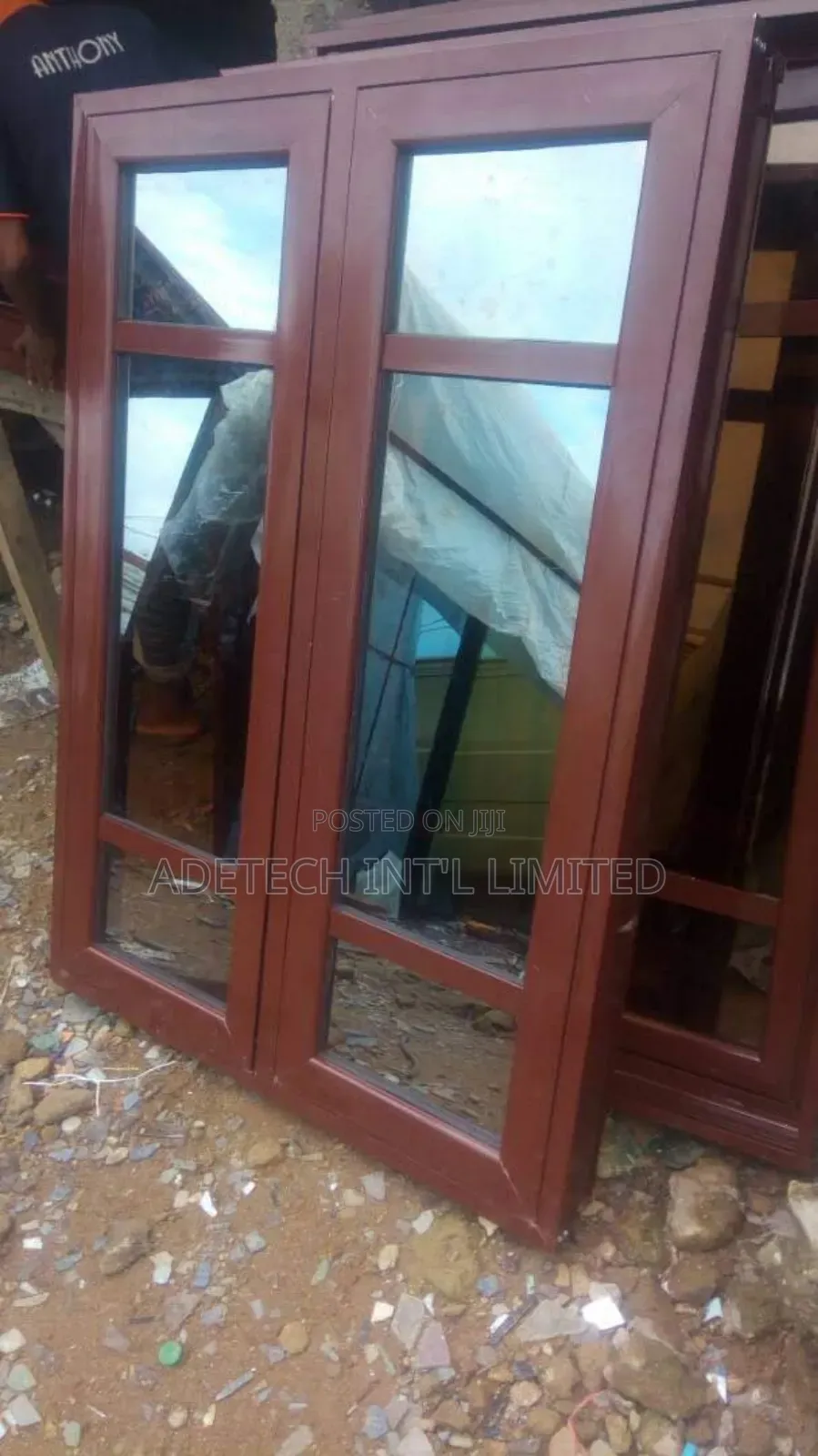 Well Built Aluminium Casement Window With Net