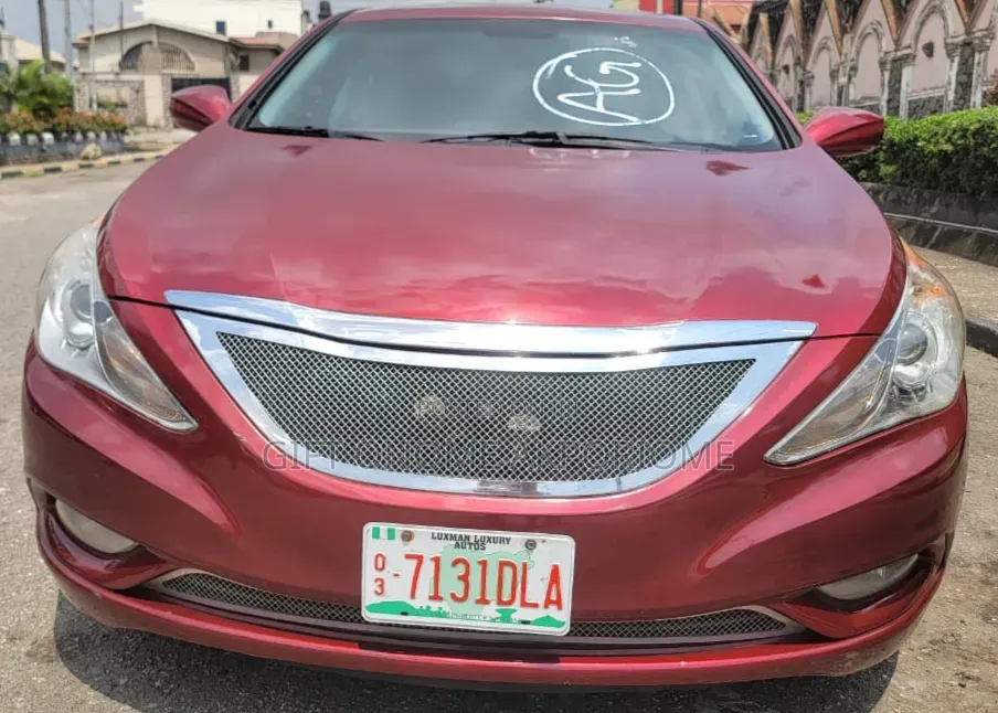 Hyundai Sonata 2010 Red
