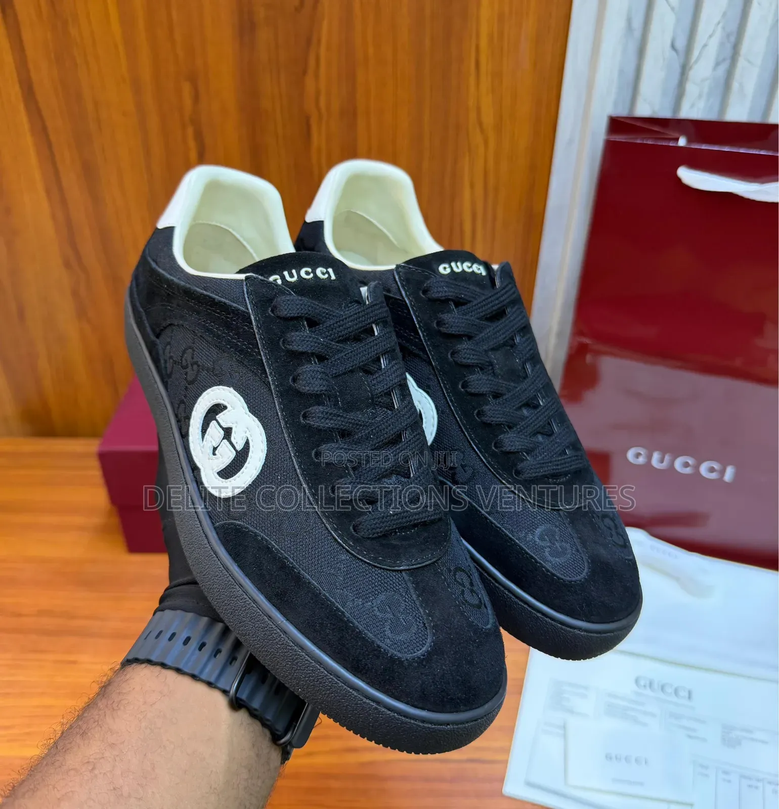Luxury Update  
Gucci Men’S G75 Sneakers.