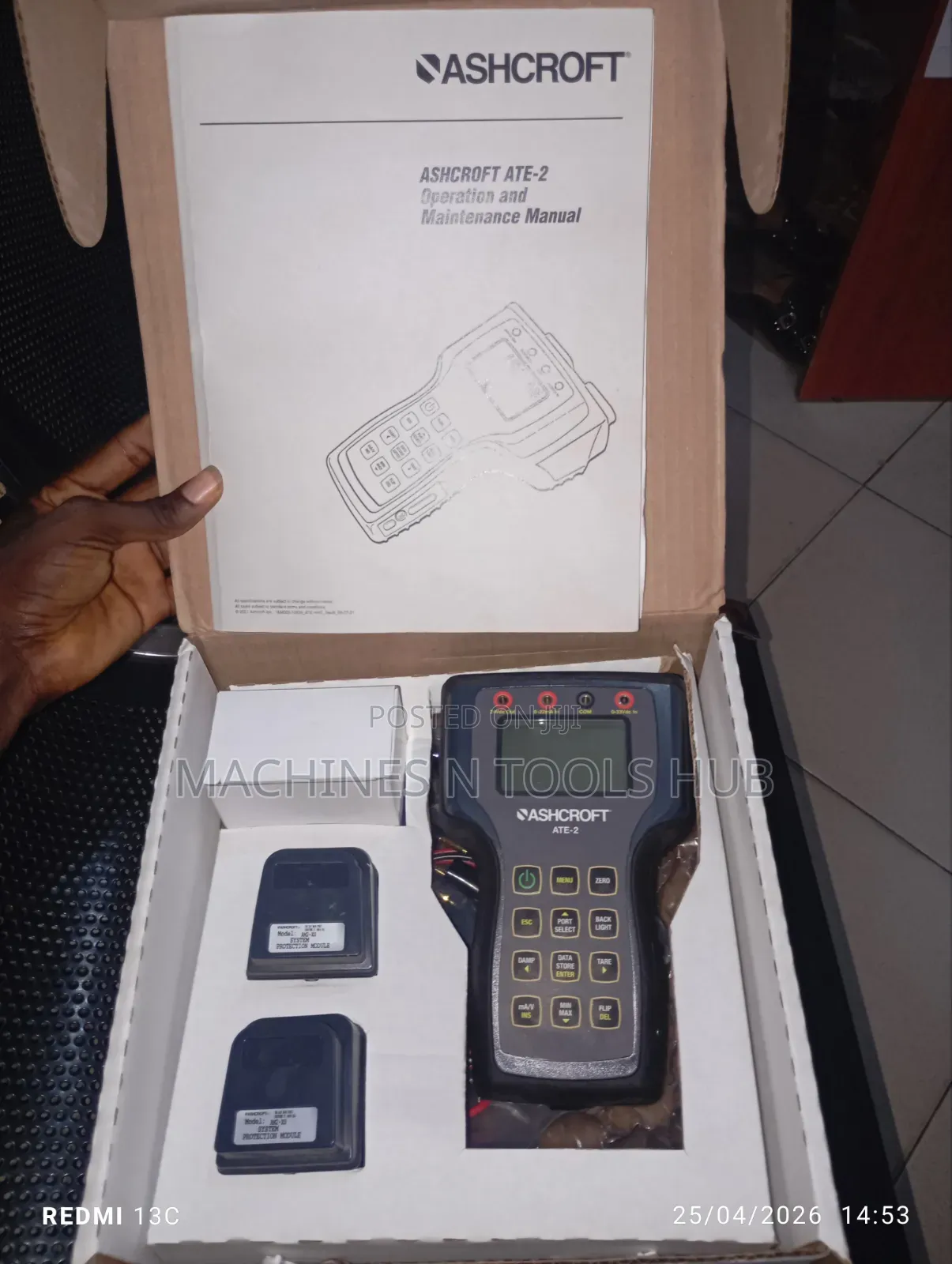 Ashcroft Ate-2 Handheld Pressure Calibrator