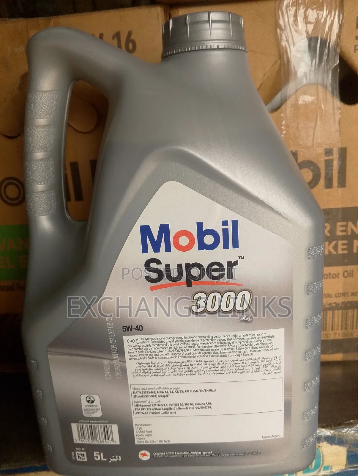 Mobil 3000 5w-30 5l