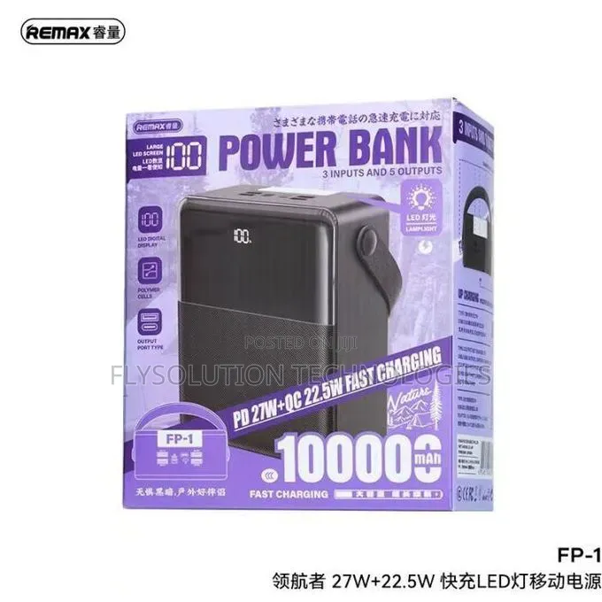 Remax Fp-1 100,000mah Portable Power Bank With Fast Charging
