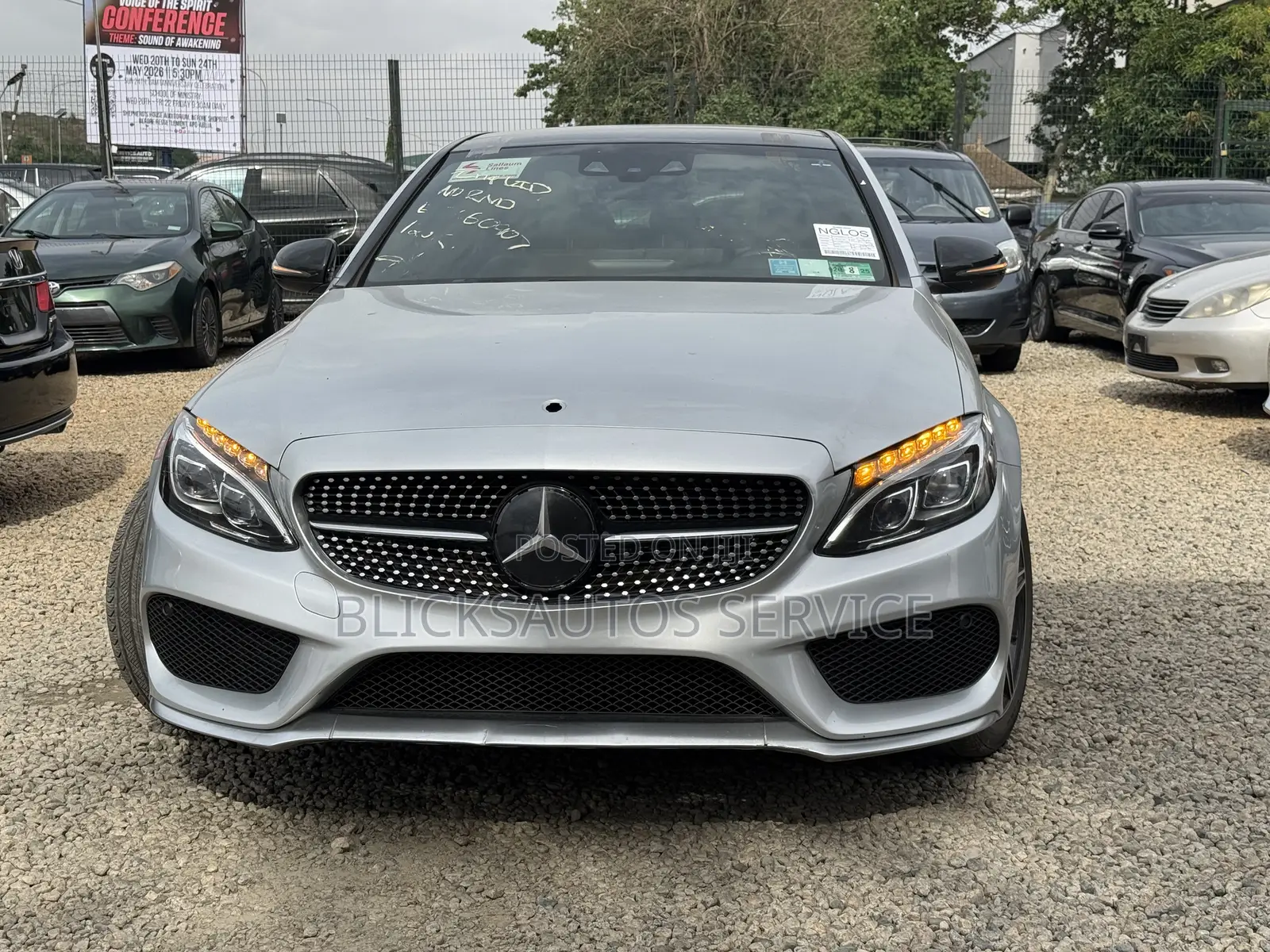 Mercedes-Benz C450 2016 Silver