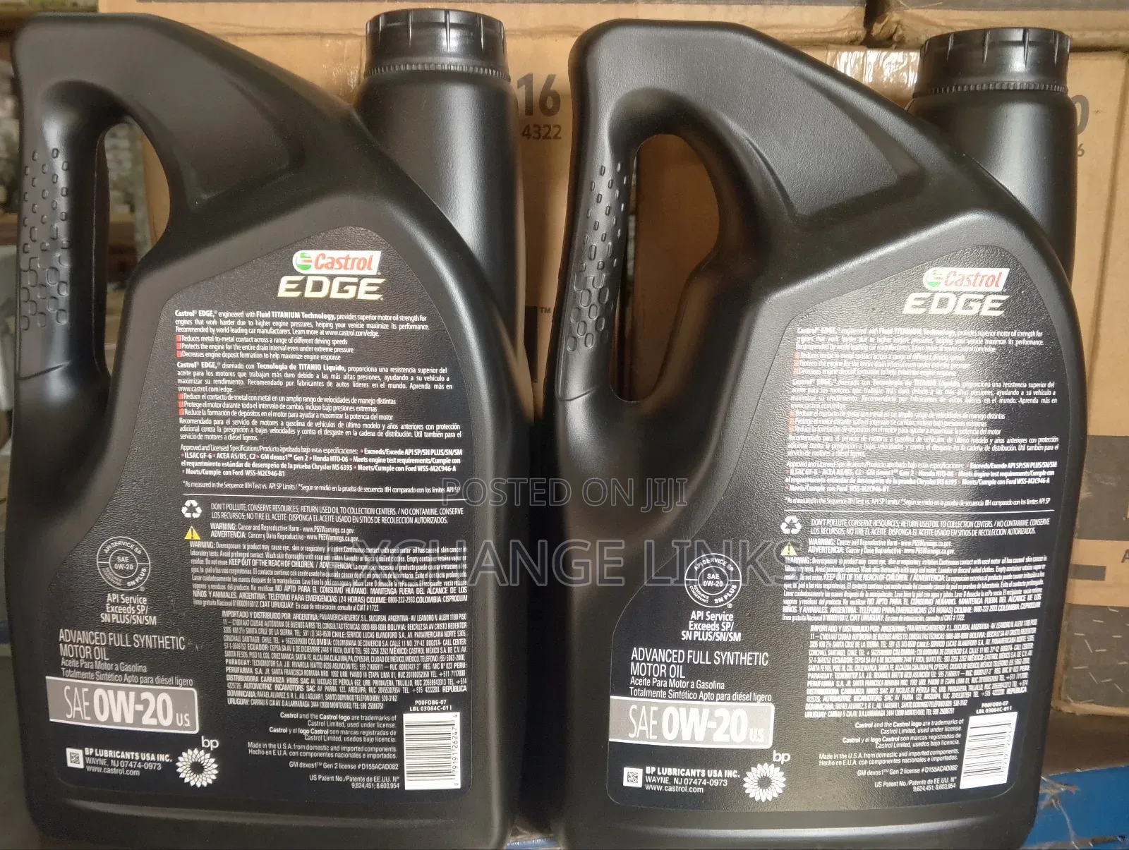 Castrol Edge 0w-20 5l