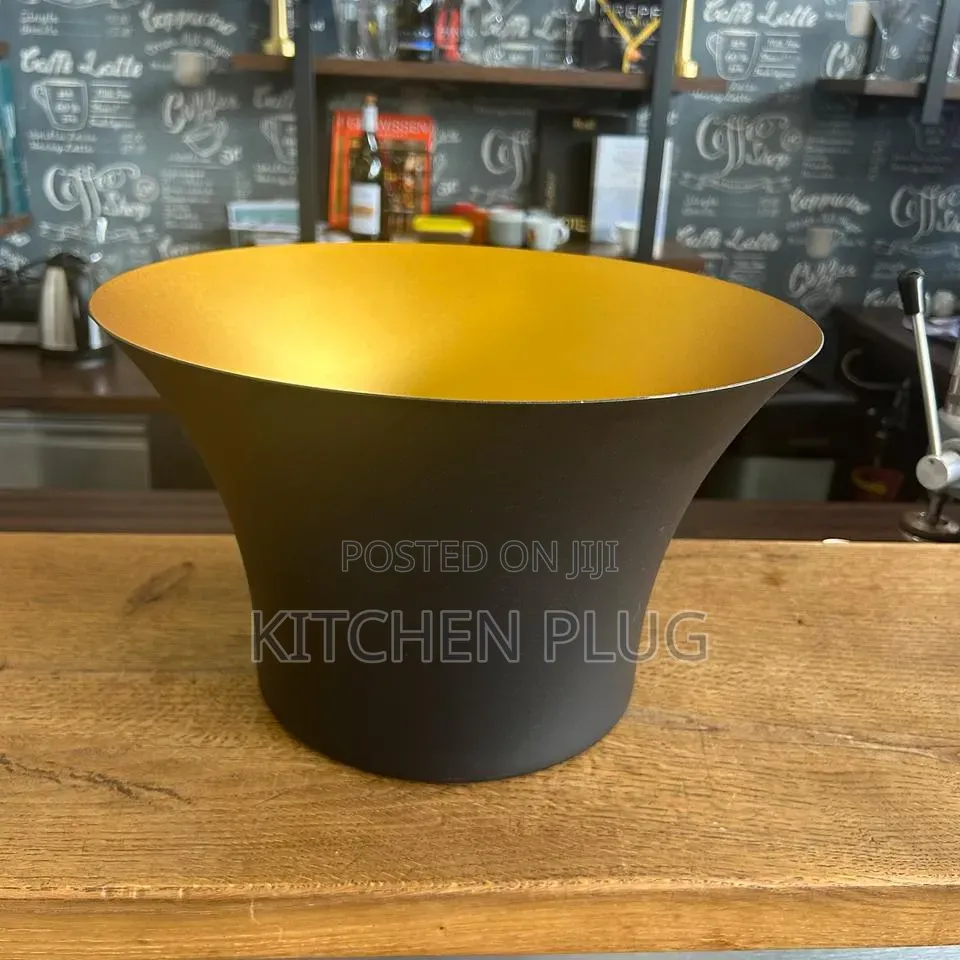 9 Litre Horn-Shaped Champagne or Wine Ice Bucket Used to Beverages