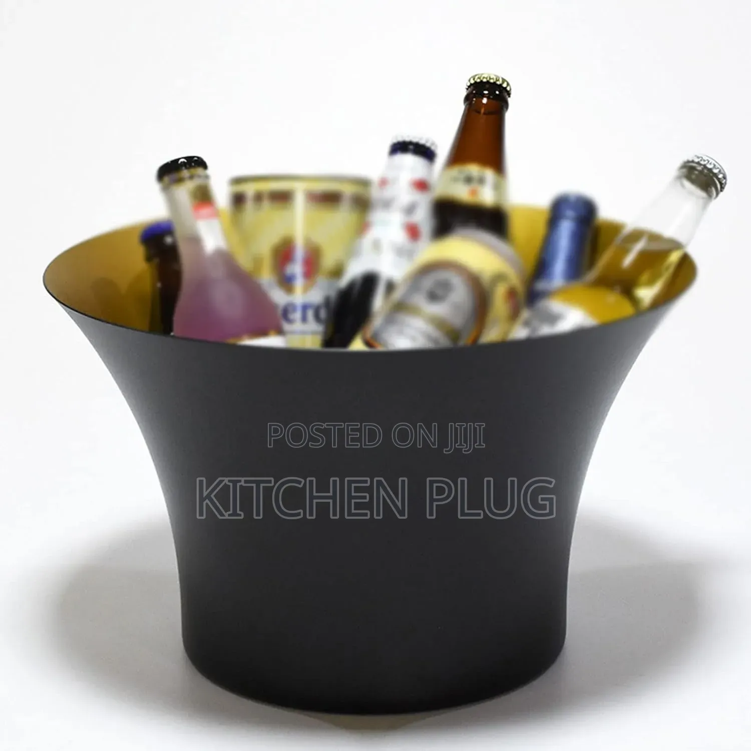 9 Litre Horn-Shaped Champagne or Wine Ice Bucket Used to Beverages