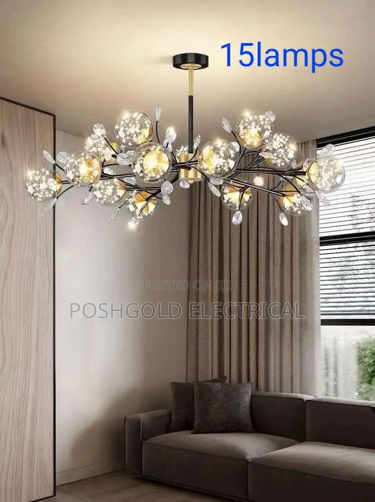 15lamp Tree Branch Chandelier