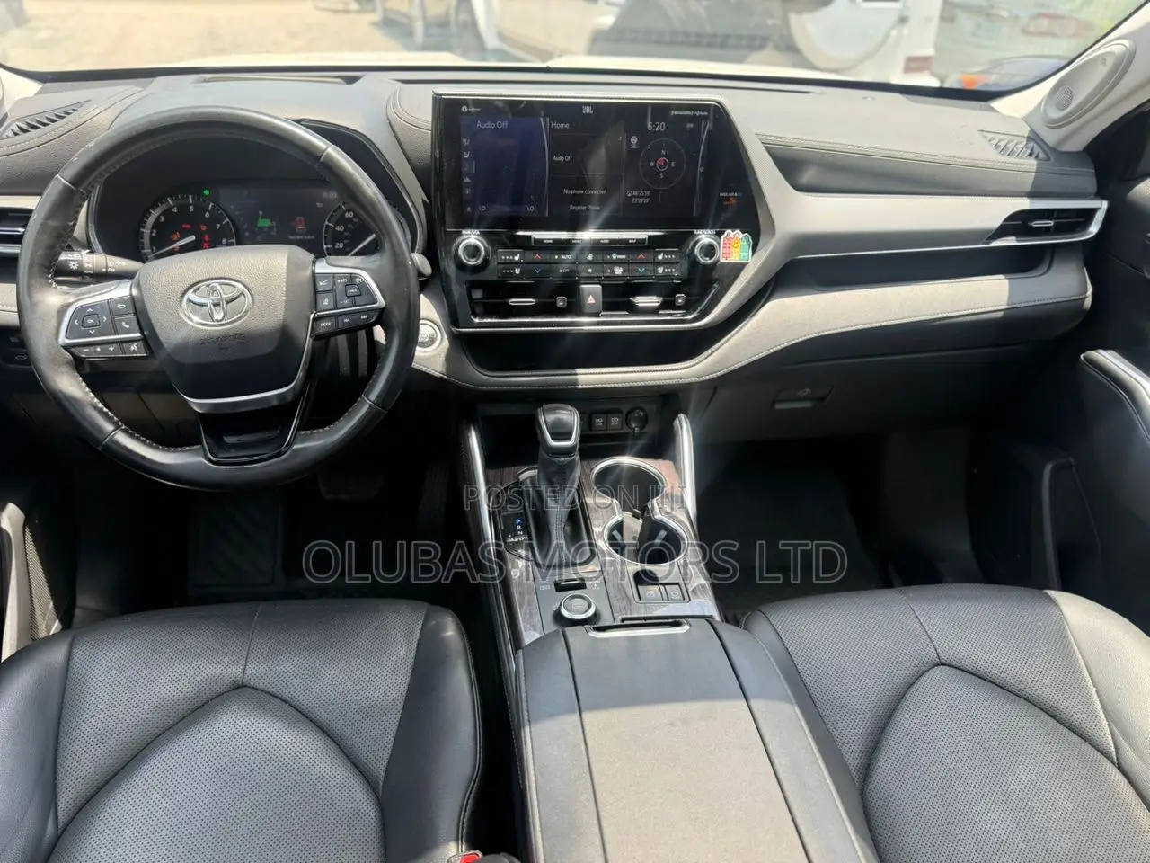 Toyota Highlander Platinum 2022 White