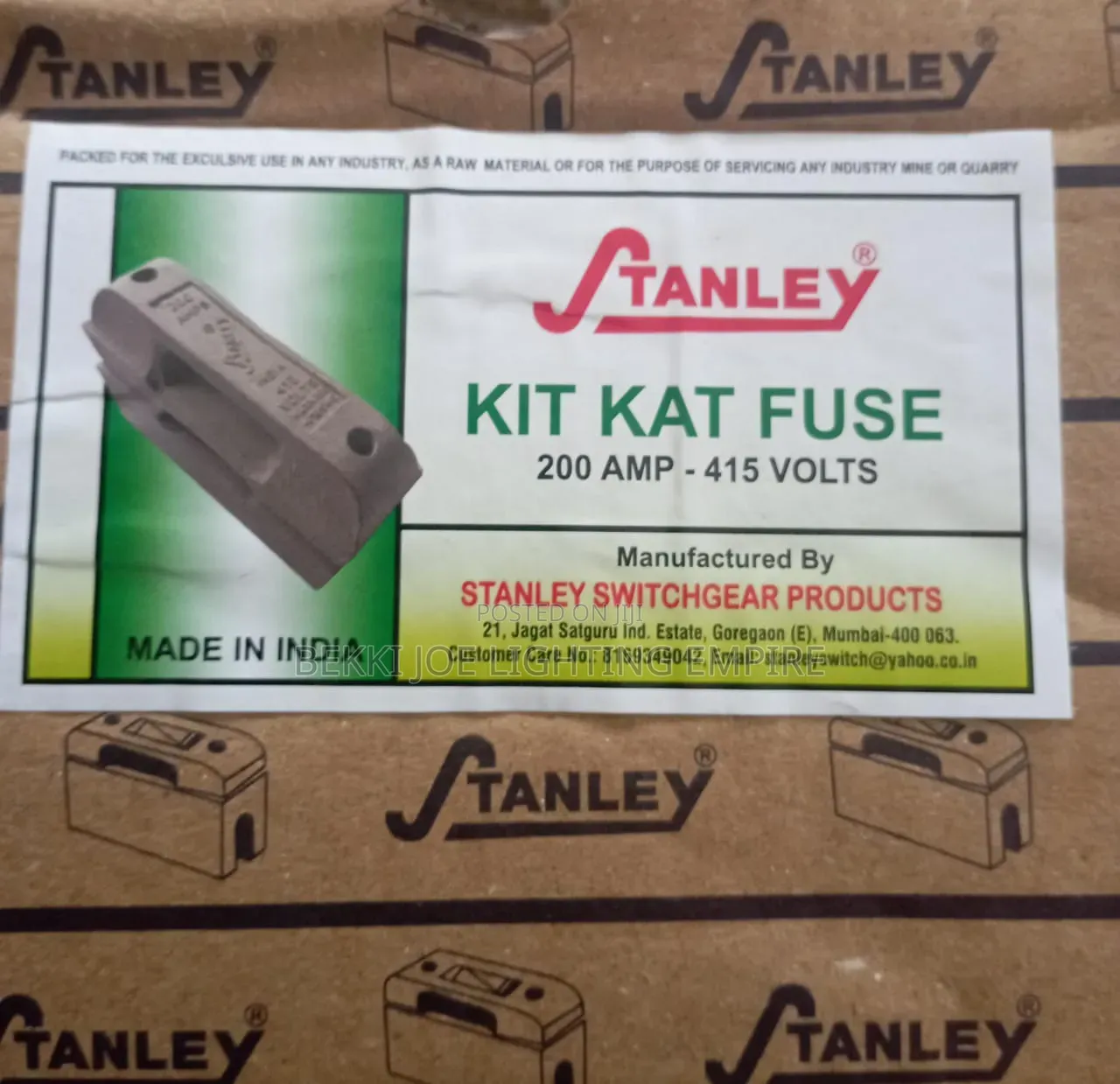 200amps Stanley Cutout