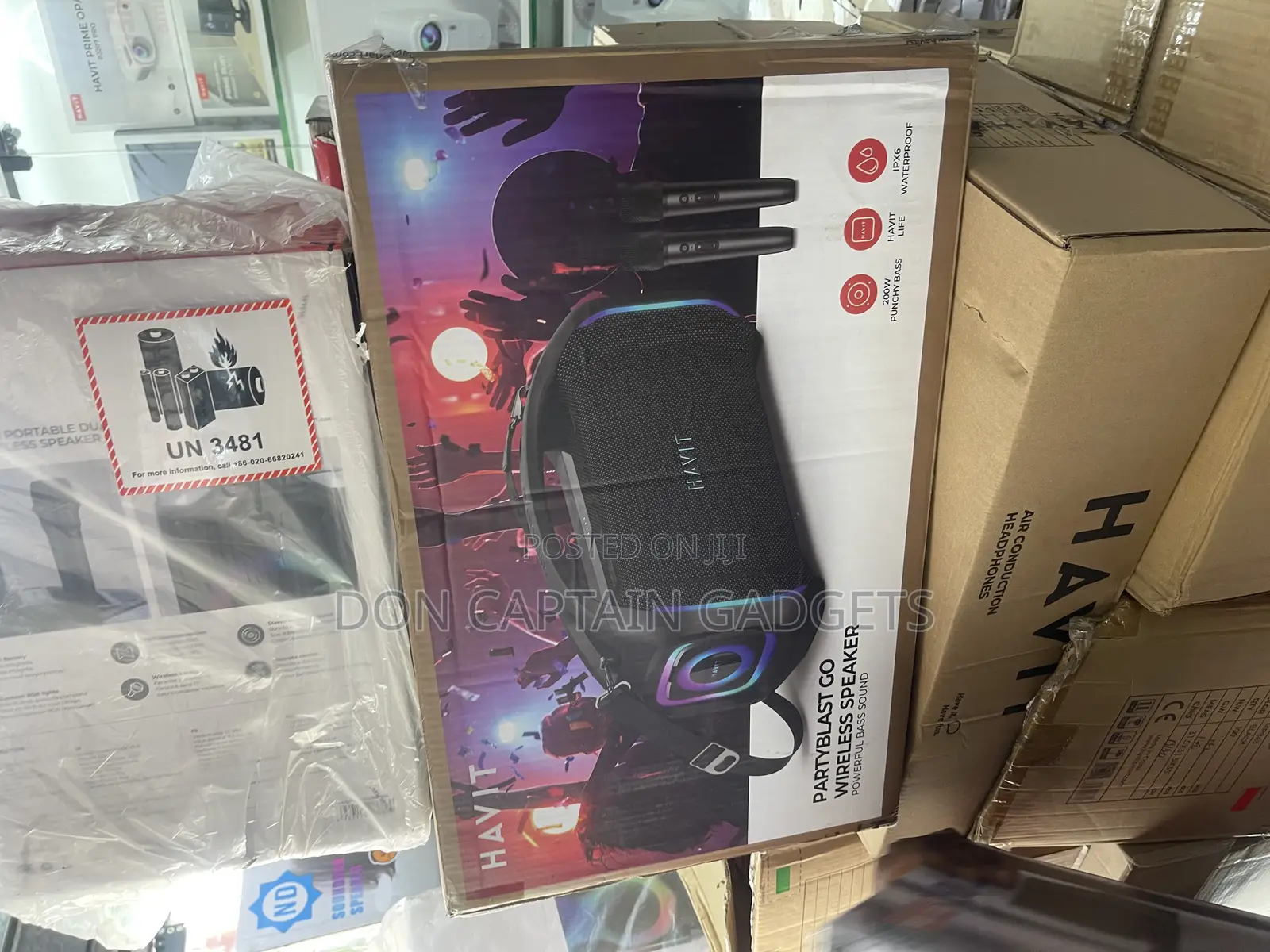Havit Party Blast Go Wireless Speaker With Dual Microphone
