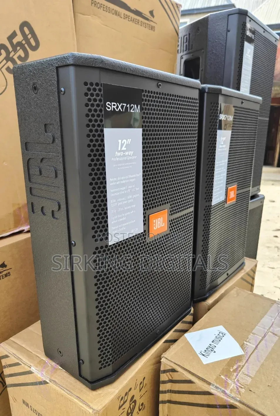 JBL 12 Inches Speaker Monitor | SRX 712m