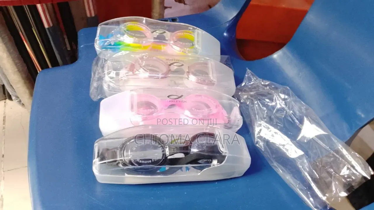 Three Fish Swimming Goggles