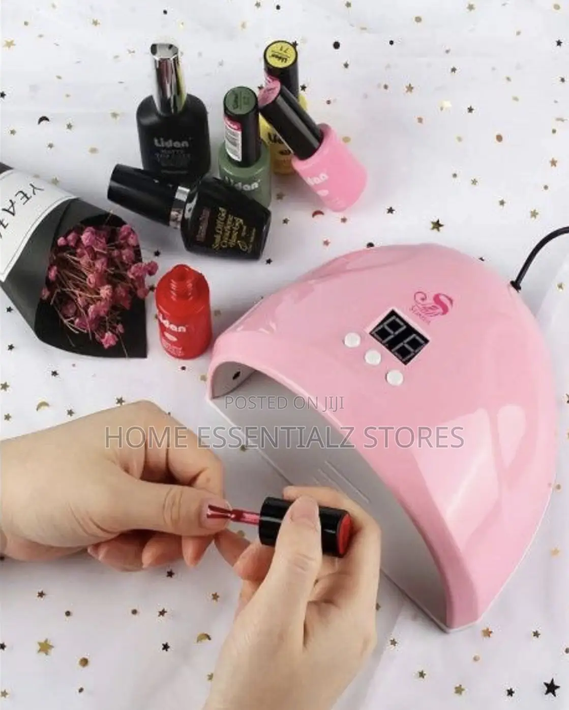 Nail Dryer - (2in1) 12 Led Intelligent Phototherapy Nail Dryer Machine