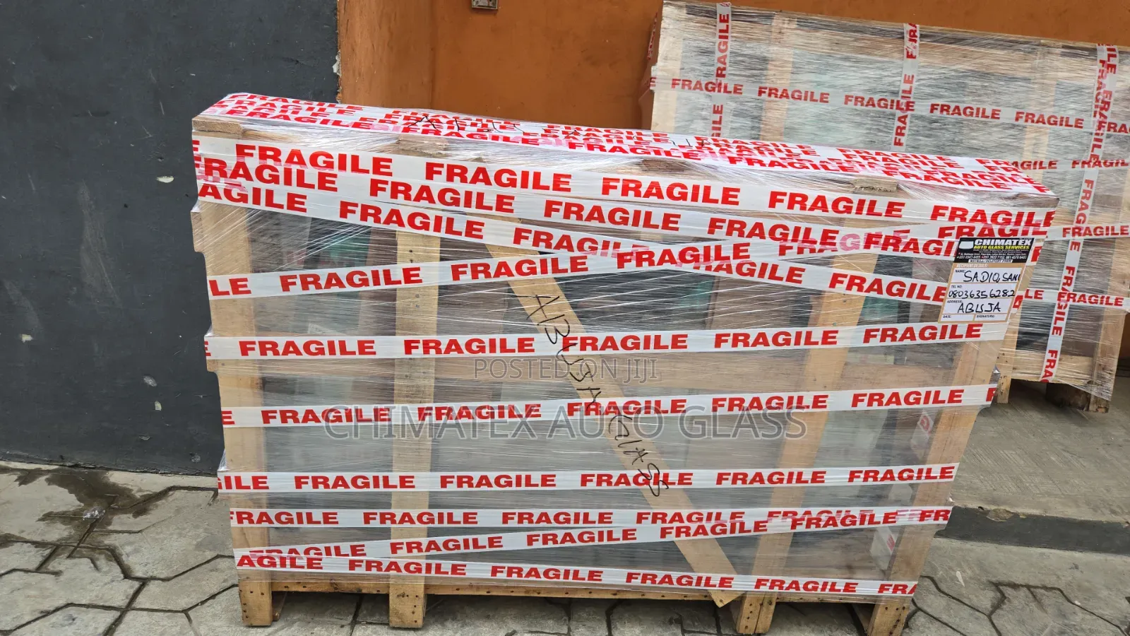Glc300 2024 Windscreen Glass Deliverd to Abuja at Chimatex