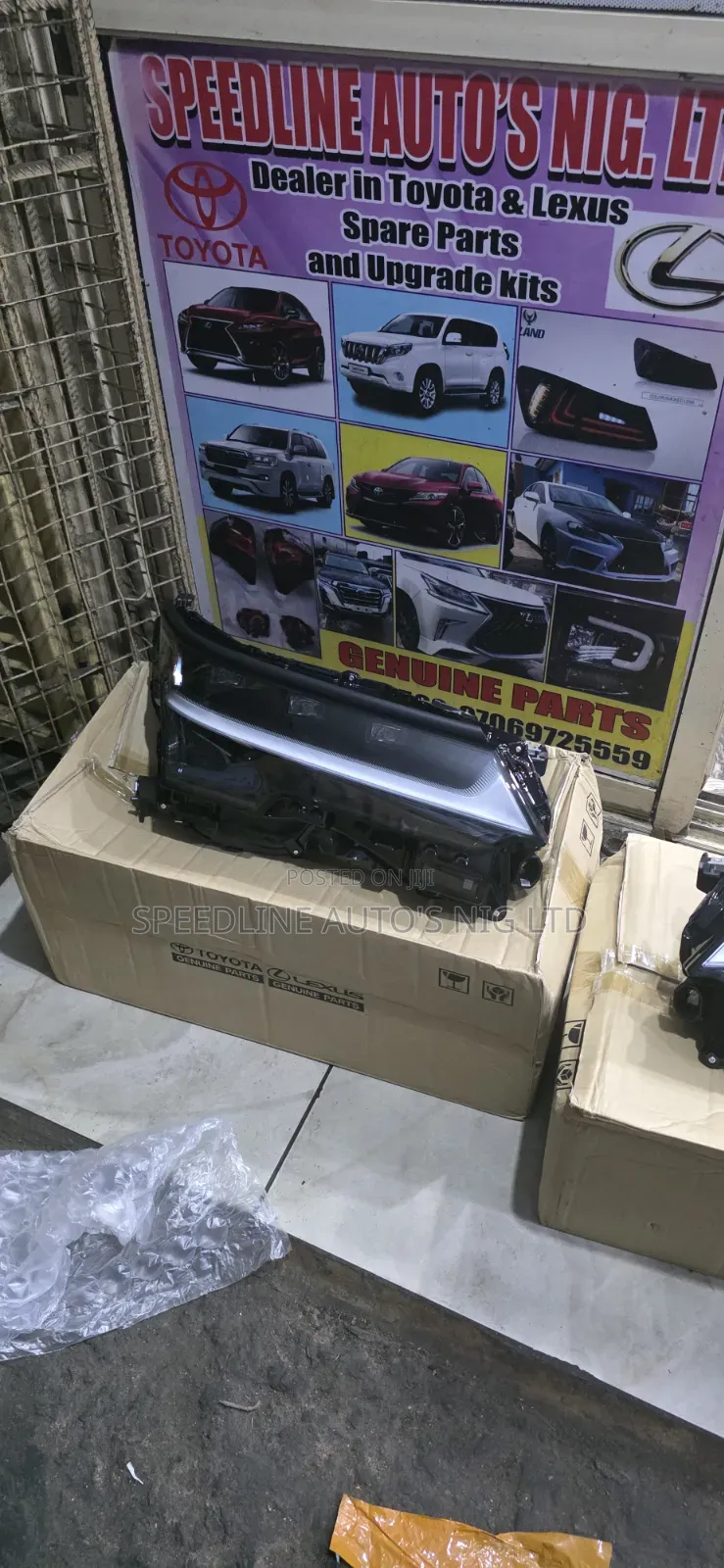 Complete Set of Head Lamp Lexus Gx550 2024/2026 Model