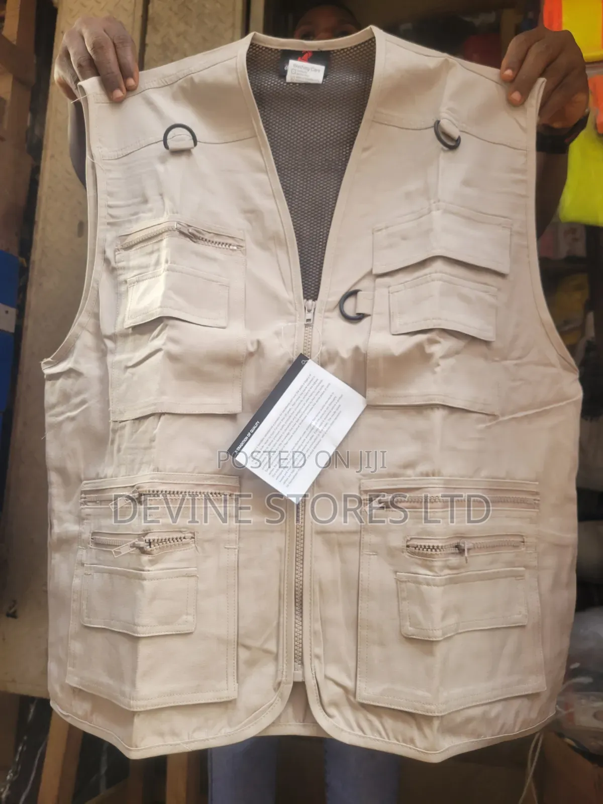 Camera Man Jacket(Ash Color)