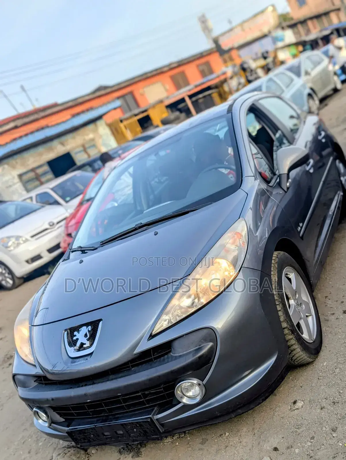 Peugeot 207 2008 Gray