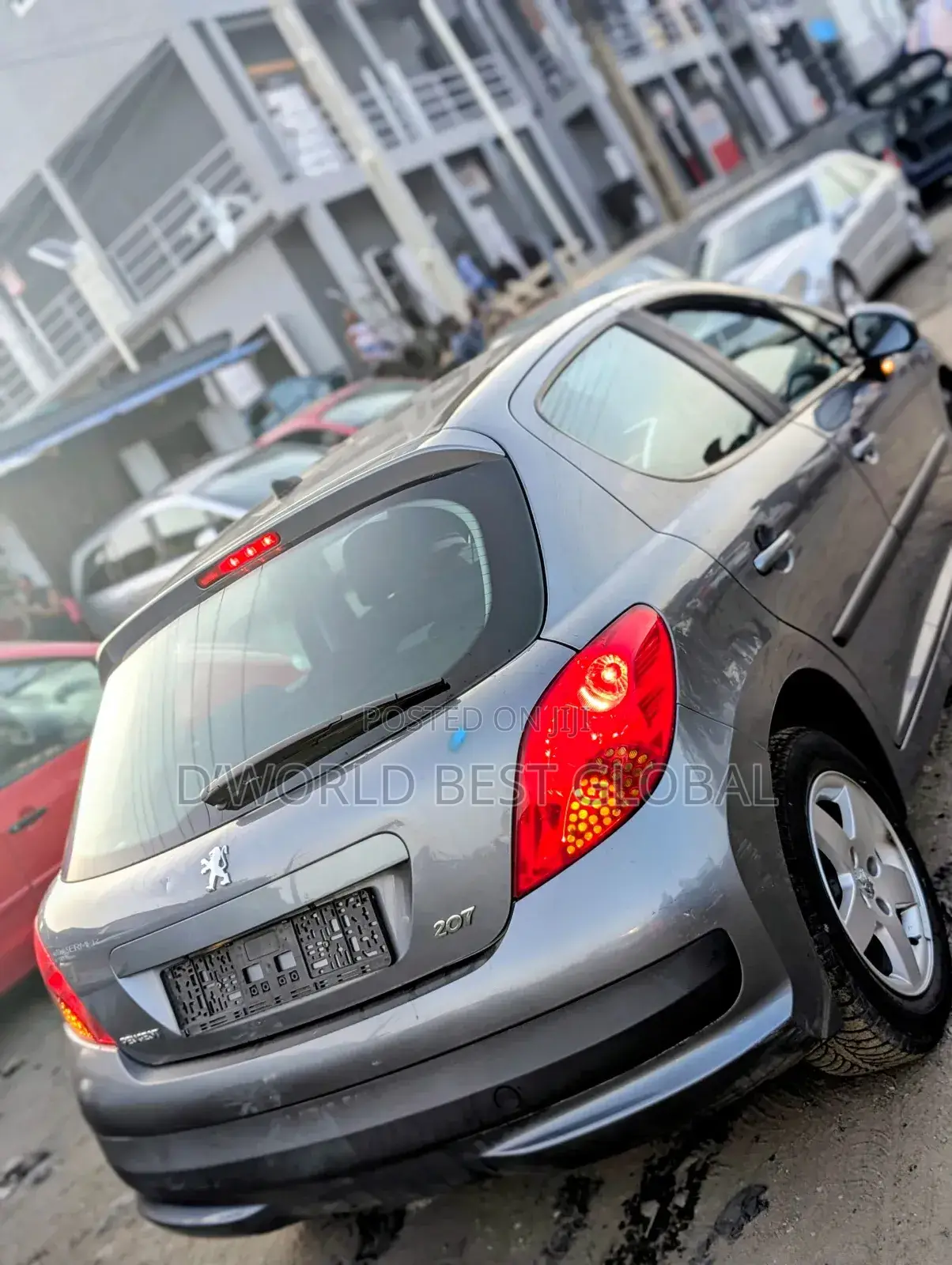 Peugeot 207 2008 Gray