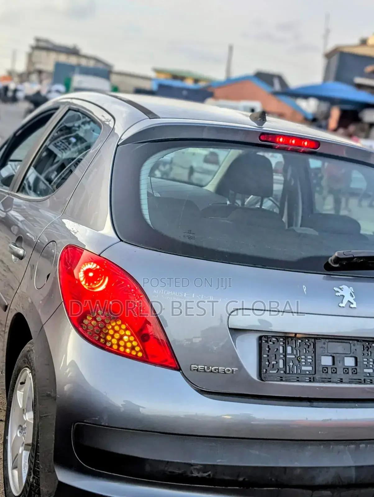 Peugeot 207 2008 Gray