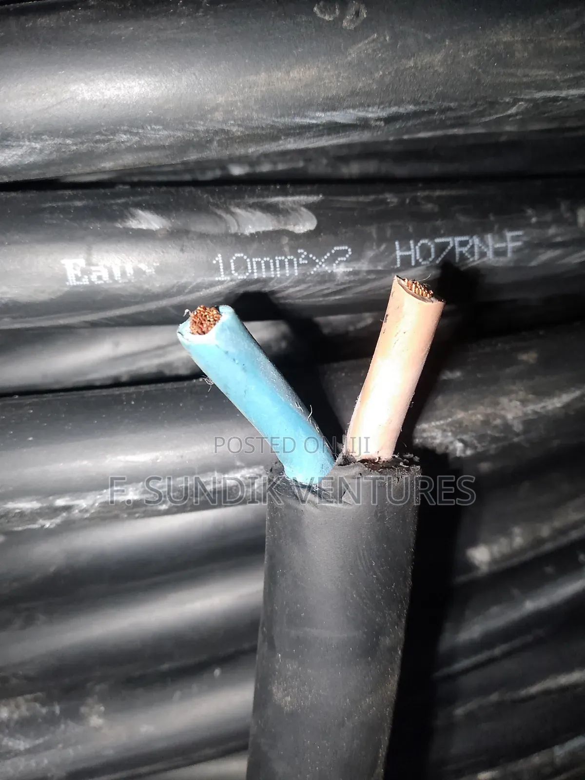 10mm 2core TRS Flexible Cable Full Guage