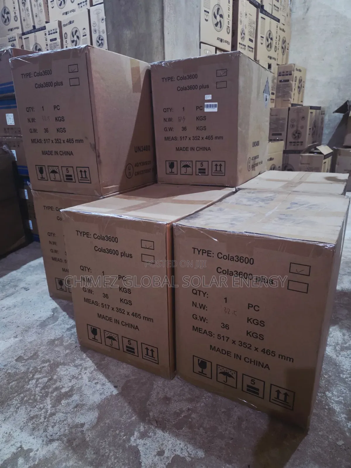 High Efficiency 3.6kwh Solar Generator