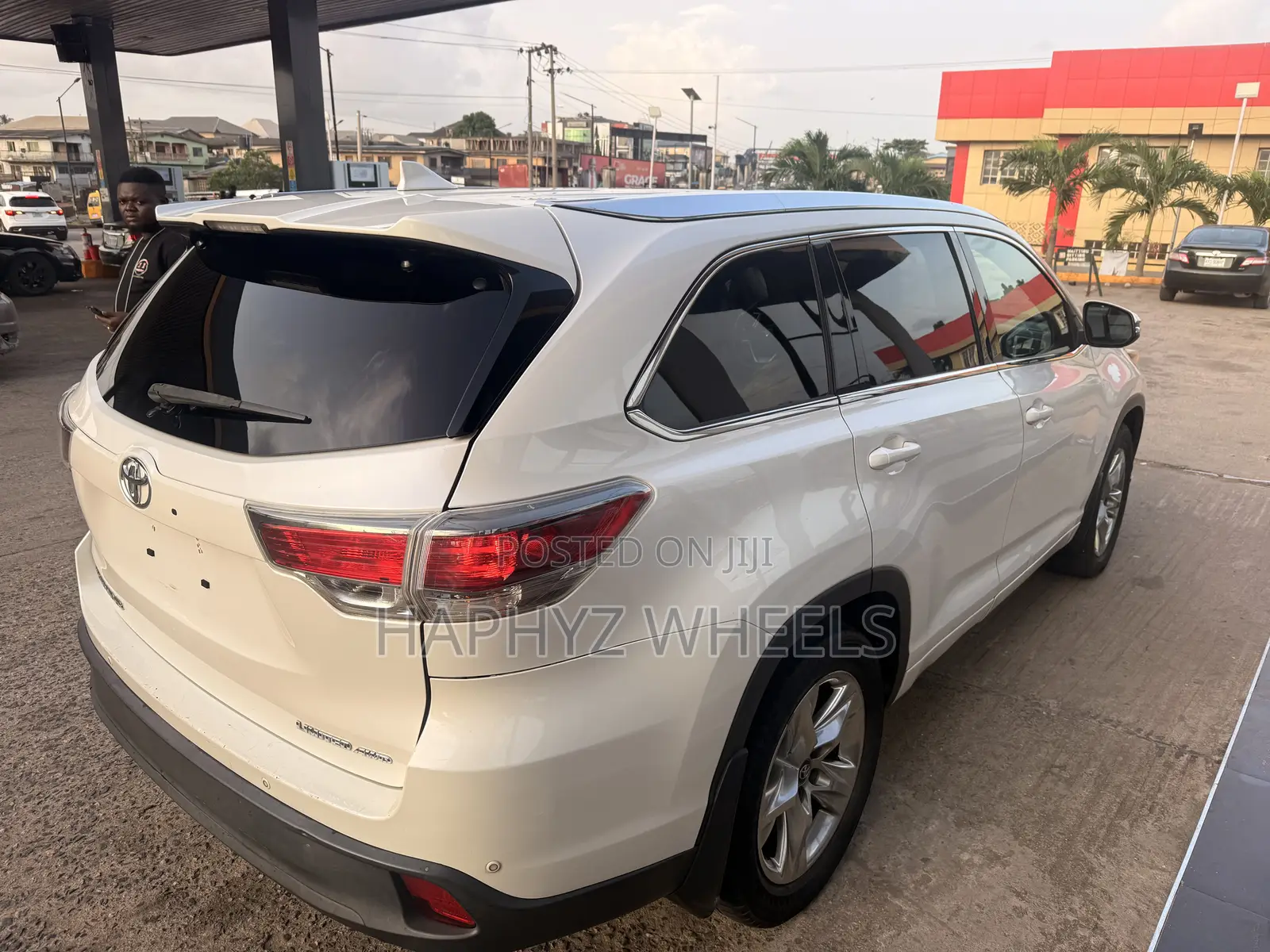 Toyota Highlander Limited V6 4x4 (3.5L 6cyl 6A) 2016 White