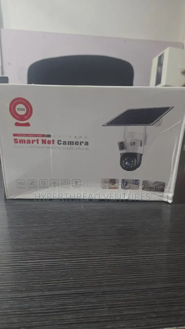 V380 Pro Dual Lens Solar PTZ Security Camera 4g/Wifi
