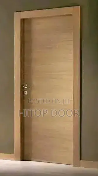 Hitops Modern HDF Door With Frame and Architrave