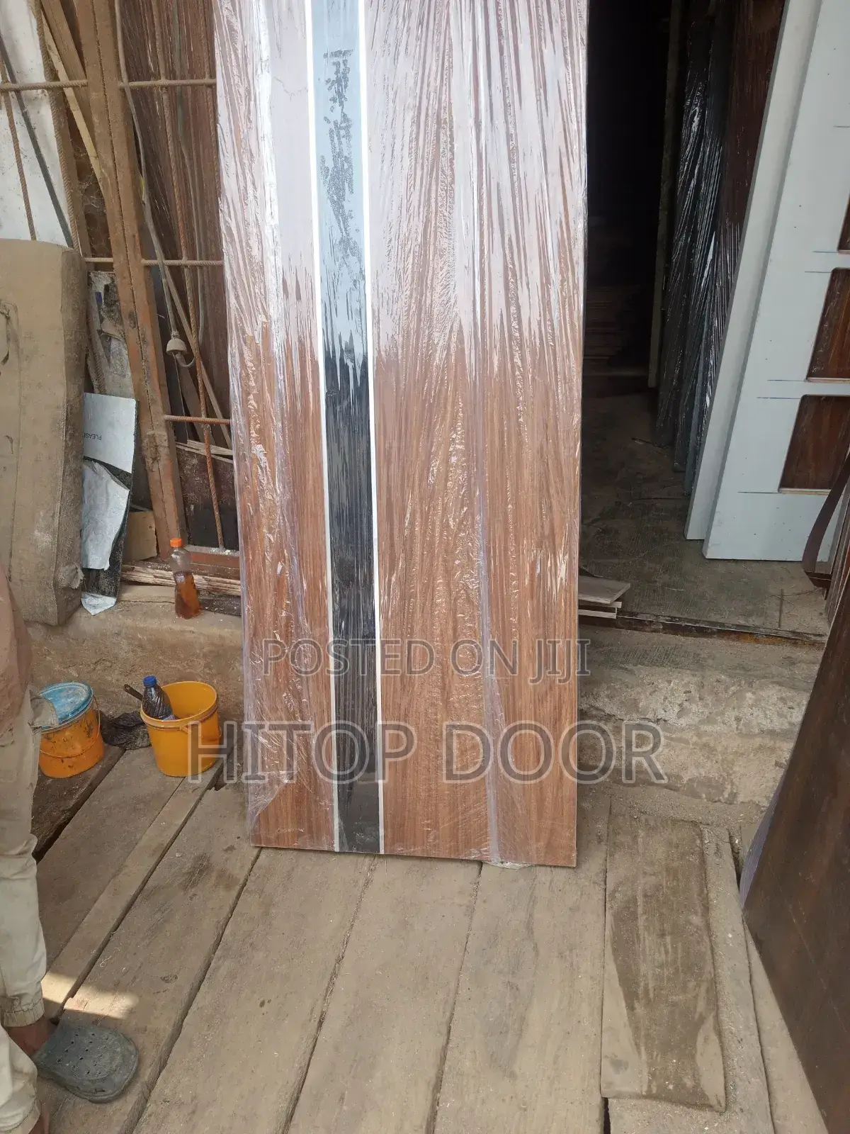 Hitops Cider HDF Door With Frame and Architrave