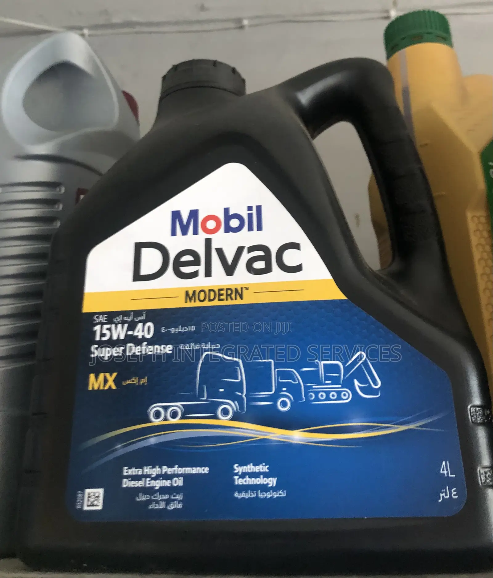 Mobil Delvac Modern 15w-40 Super Defense Mx Diesel Engine Oil