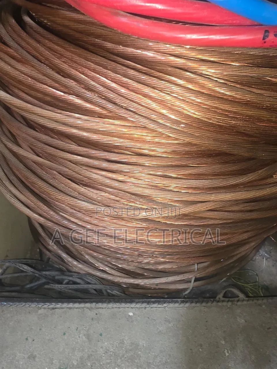 50mm Earth Cable Bare Copper