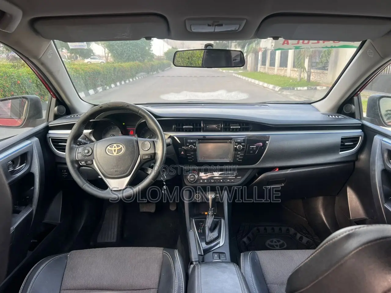 Toyota Corolla S 4dr Sedan (1.8L 4cyl CVT) 2015 Red