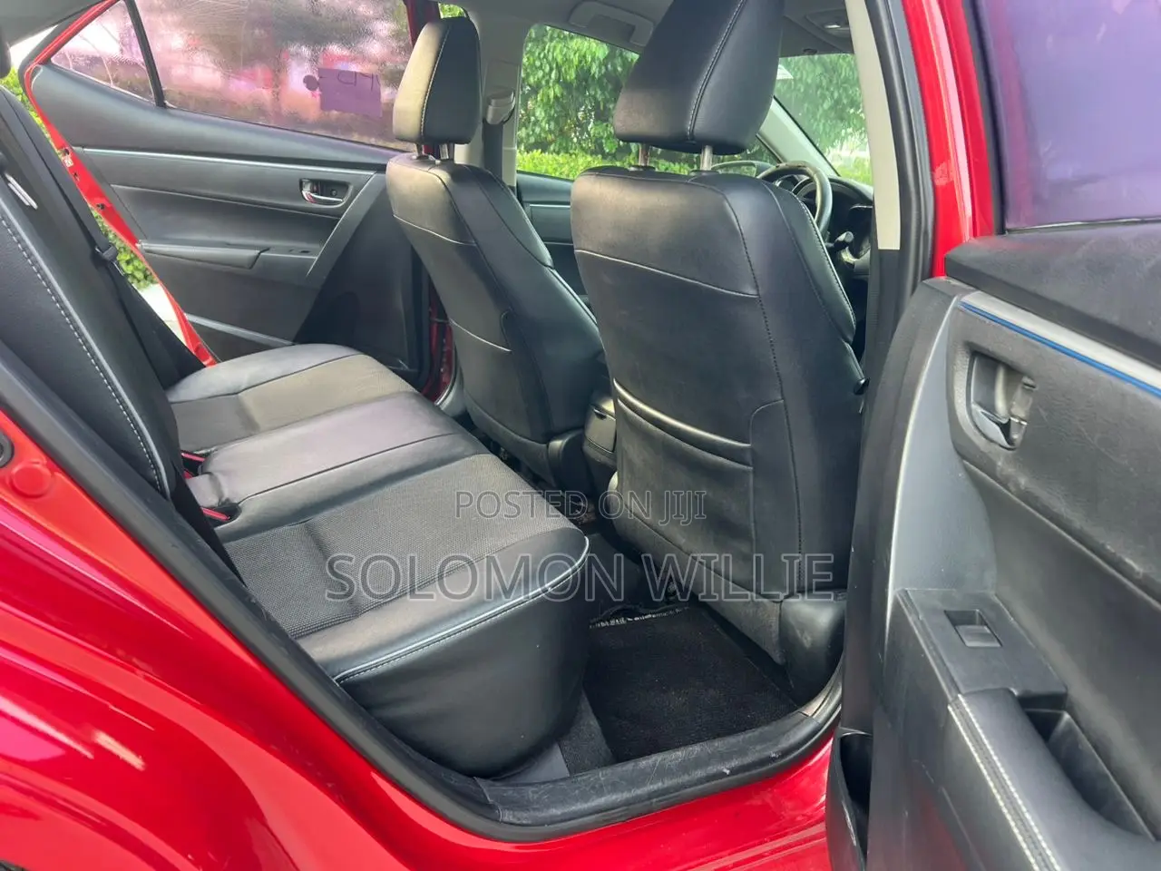 Toyota Corolla S 4dr Sedan (1.8L 4cyl CVT) 2015 Red