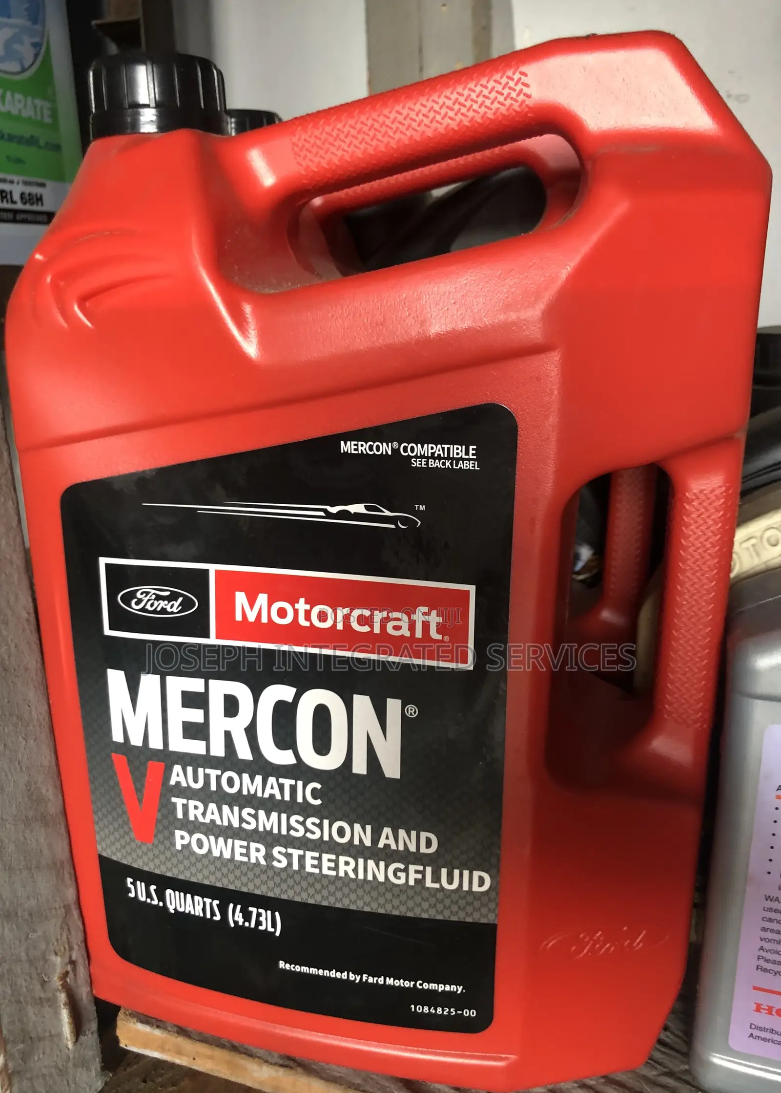 Motorcraft Mercon v Automatic Transmission and Power Steering Fluid.