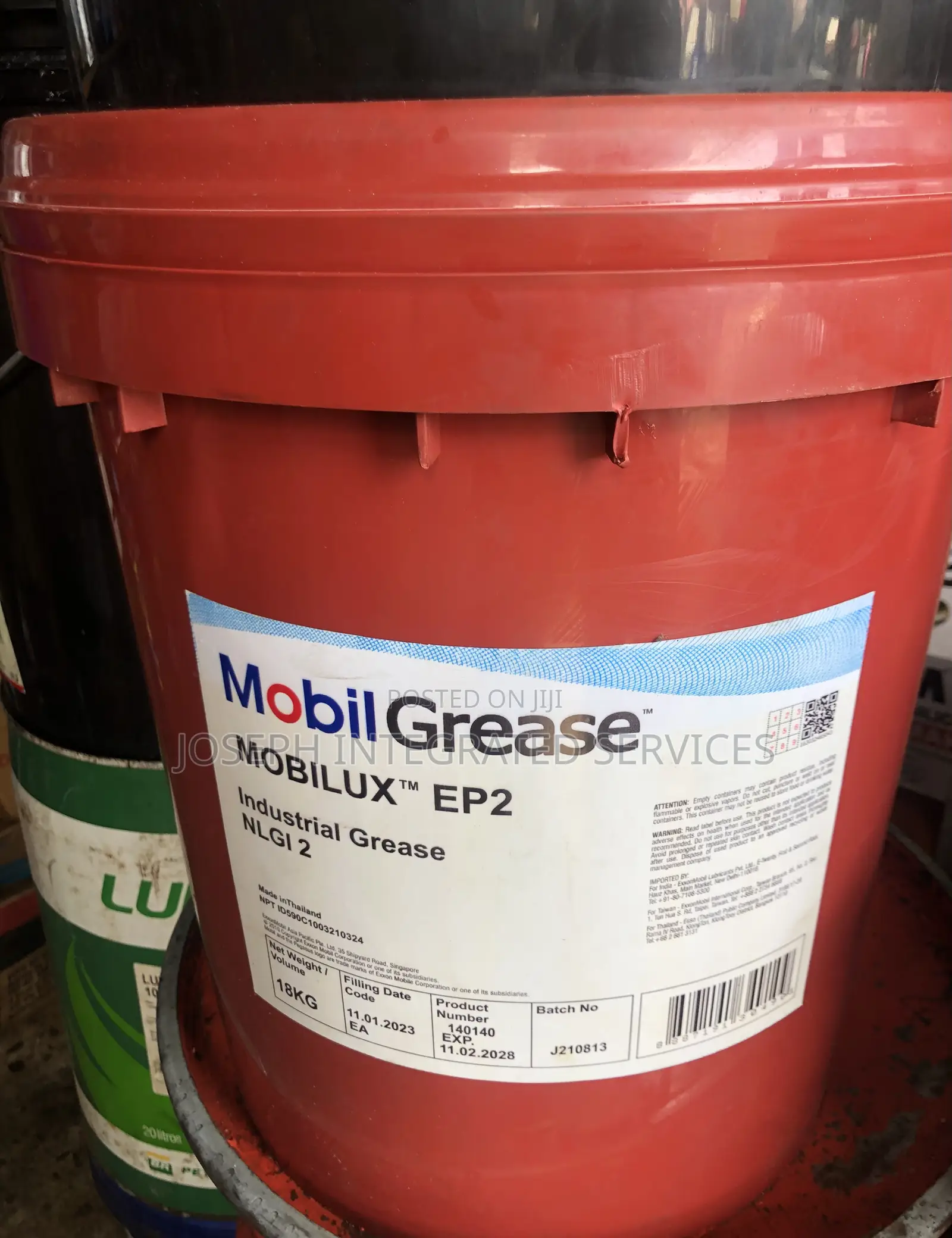 Mobil Mobilux Ep 2 Industrial Grease