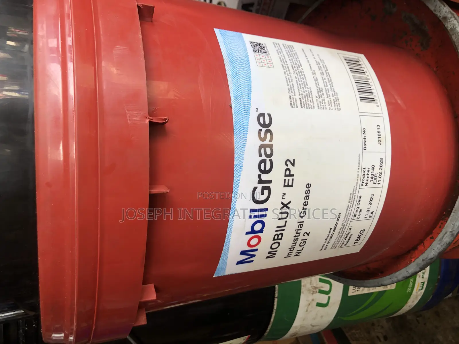 Mobil Mobilux Ep 2 Industrial Grease