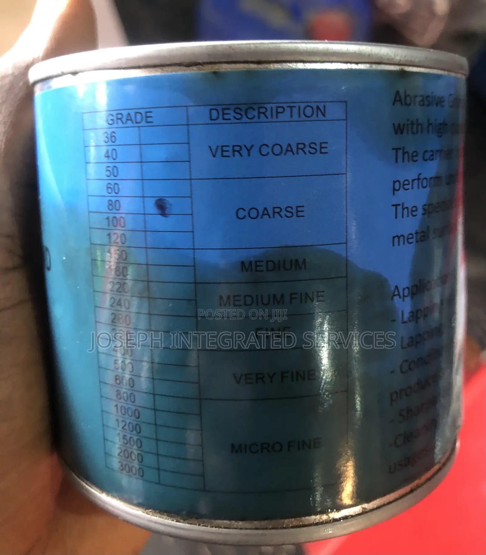 Torx Adhesives Grinding Lapping Compound (Coarse)