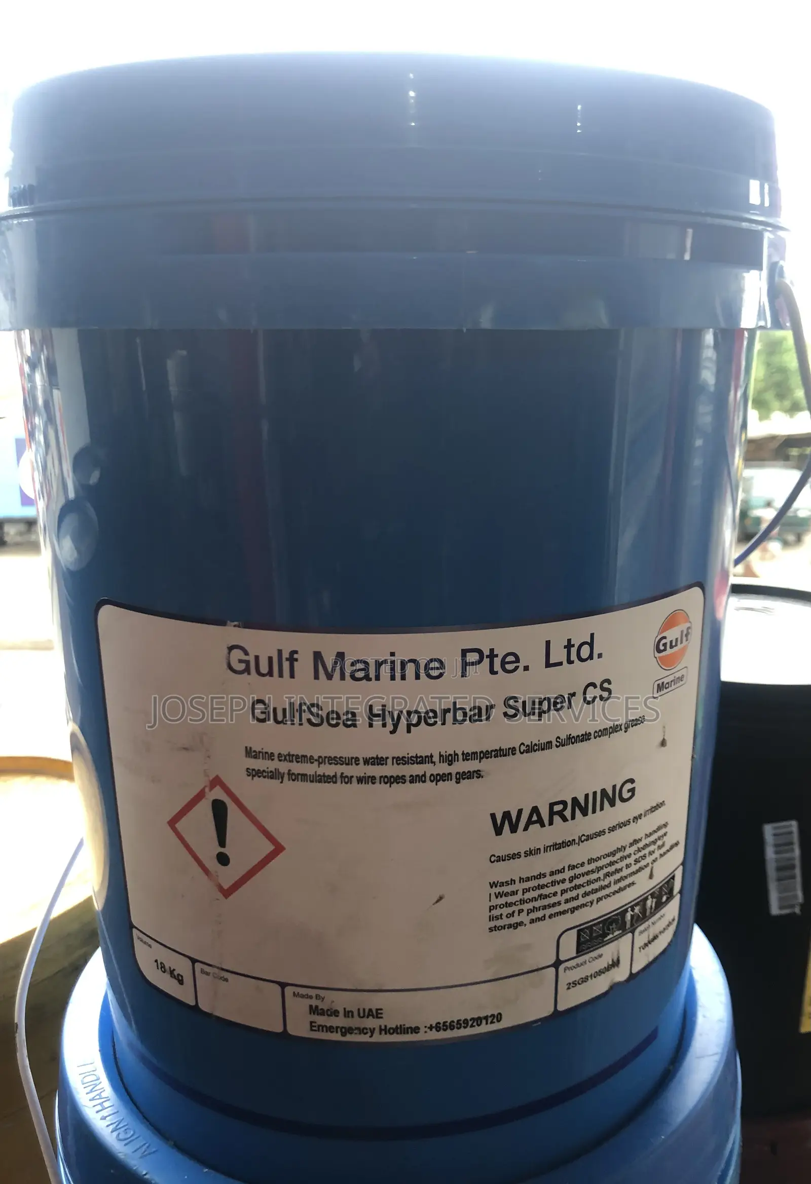 Kg Pail of Gulfsea Hyperbar Super Cs Marine Grease
