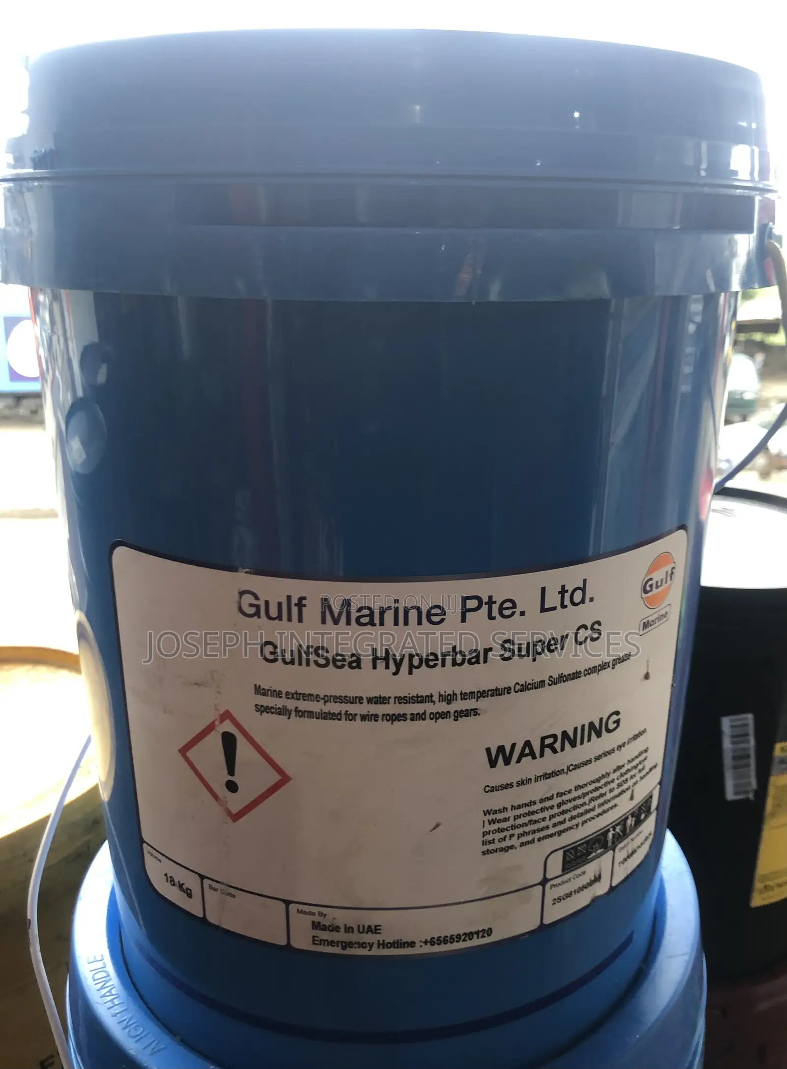 Kg Pail of Gulfsea Hyperbar Super Cs Marine Grease