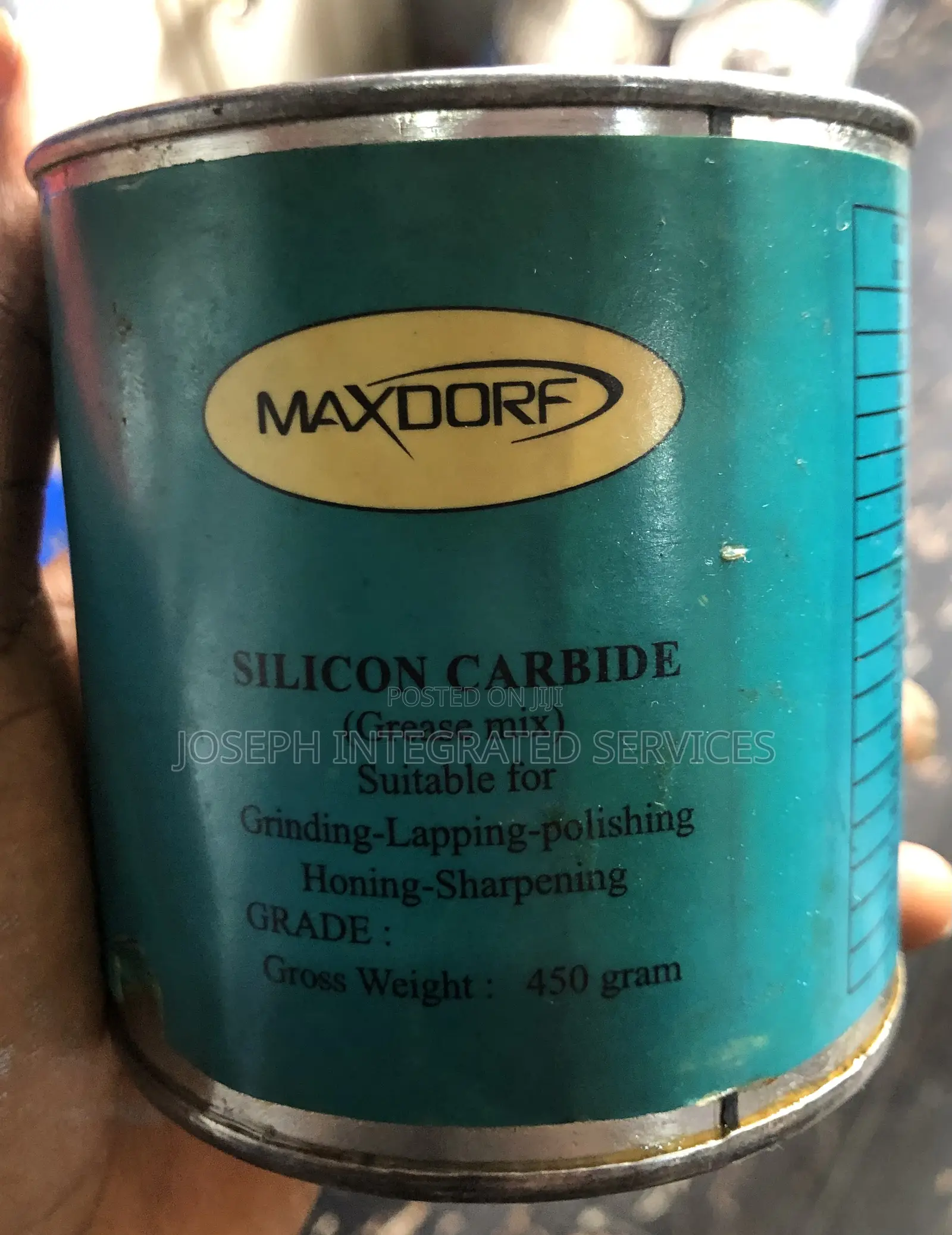 Maxdorf Silicon Carbide Grinding and Lapping Compound (Medium Fine)