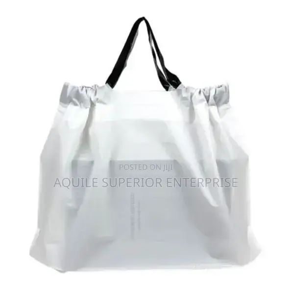Drawstring Nylon Bag Without Printing -Small String (12x16inches)