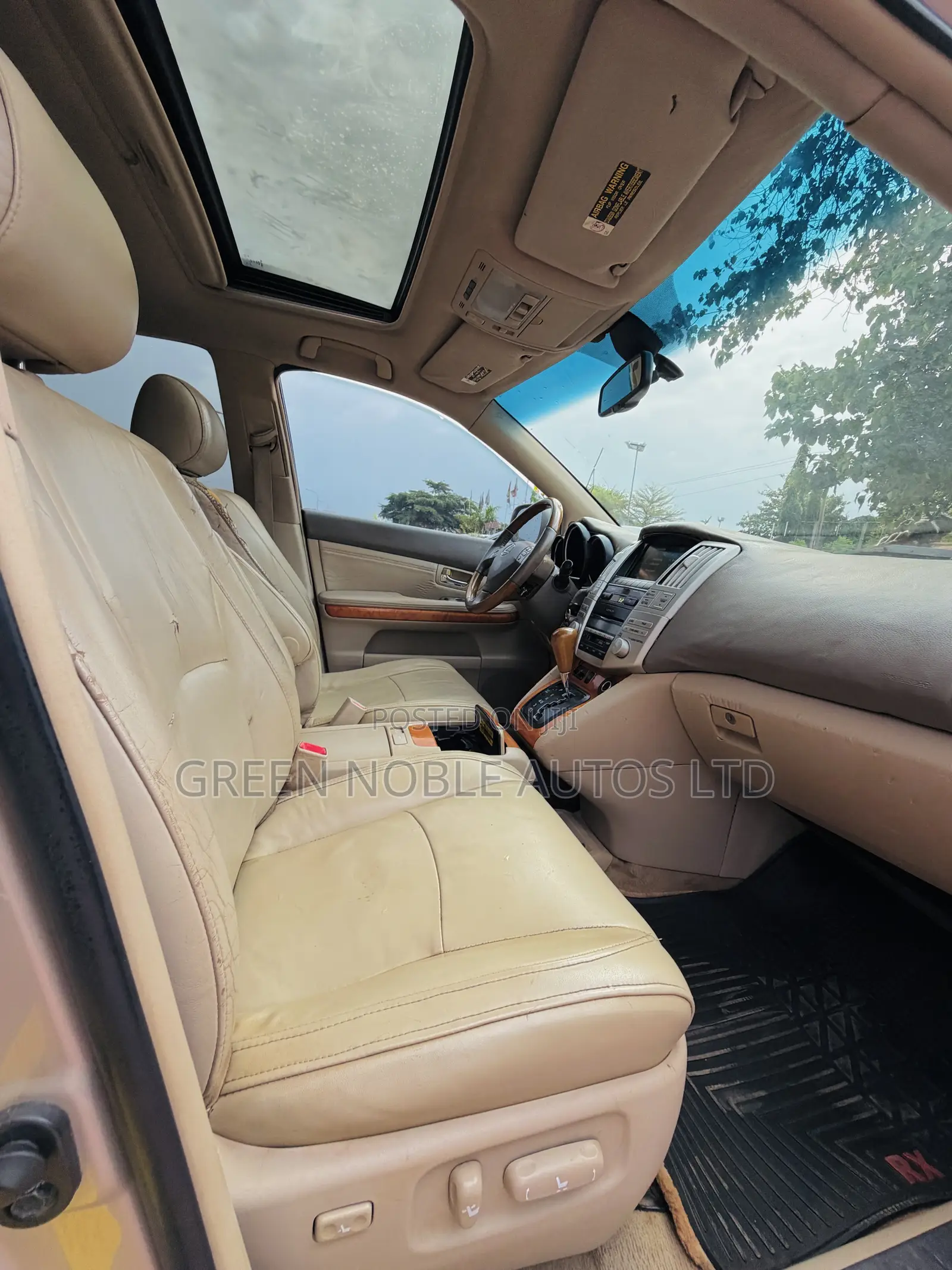 Lexus RX 2009 Gold