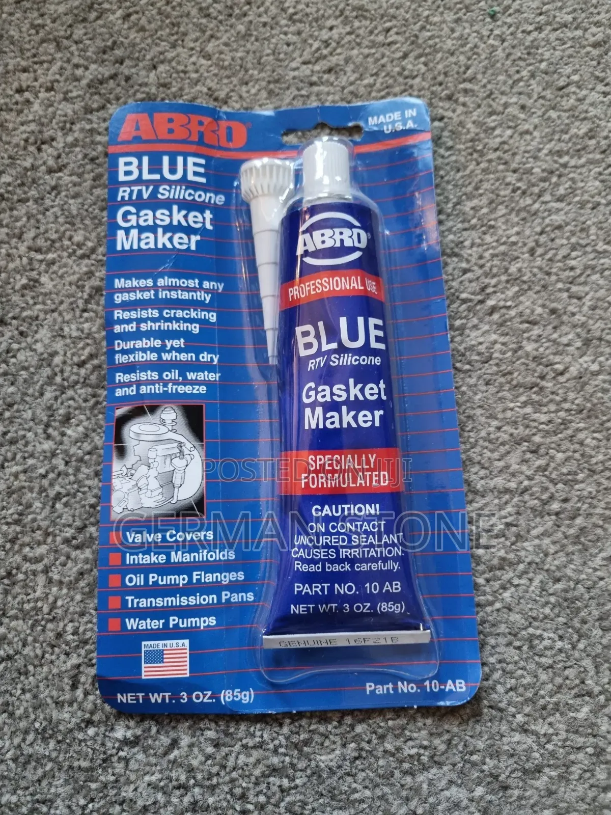 RTV Abro Silicone Gasket Maker Blue -85g