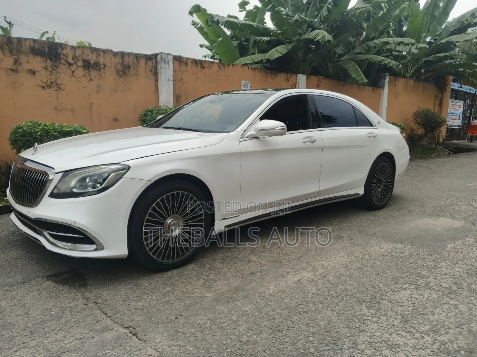Mercedes-Benz S-Class S 550 4MATIC 2015 White