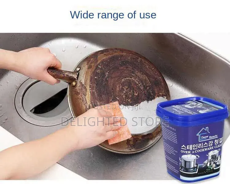 Pot/Cookware Cleaner Rusty and Burnt Material Detergent