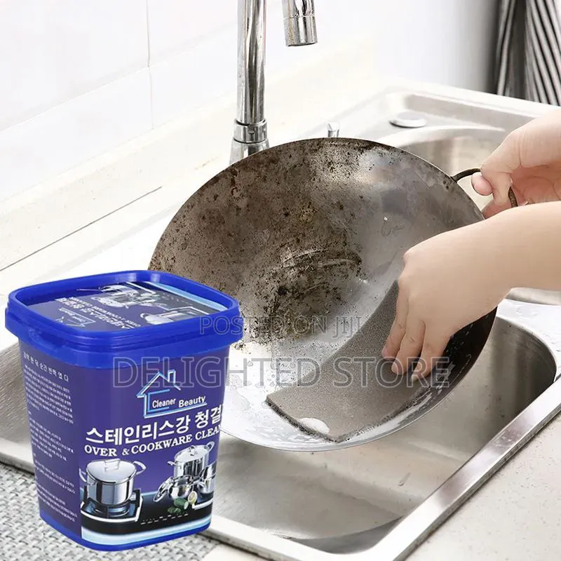 Pot/Cookware Cleaner Rusty and Burnt Material Detergent