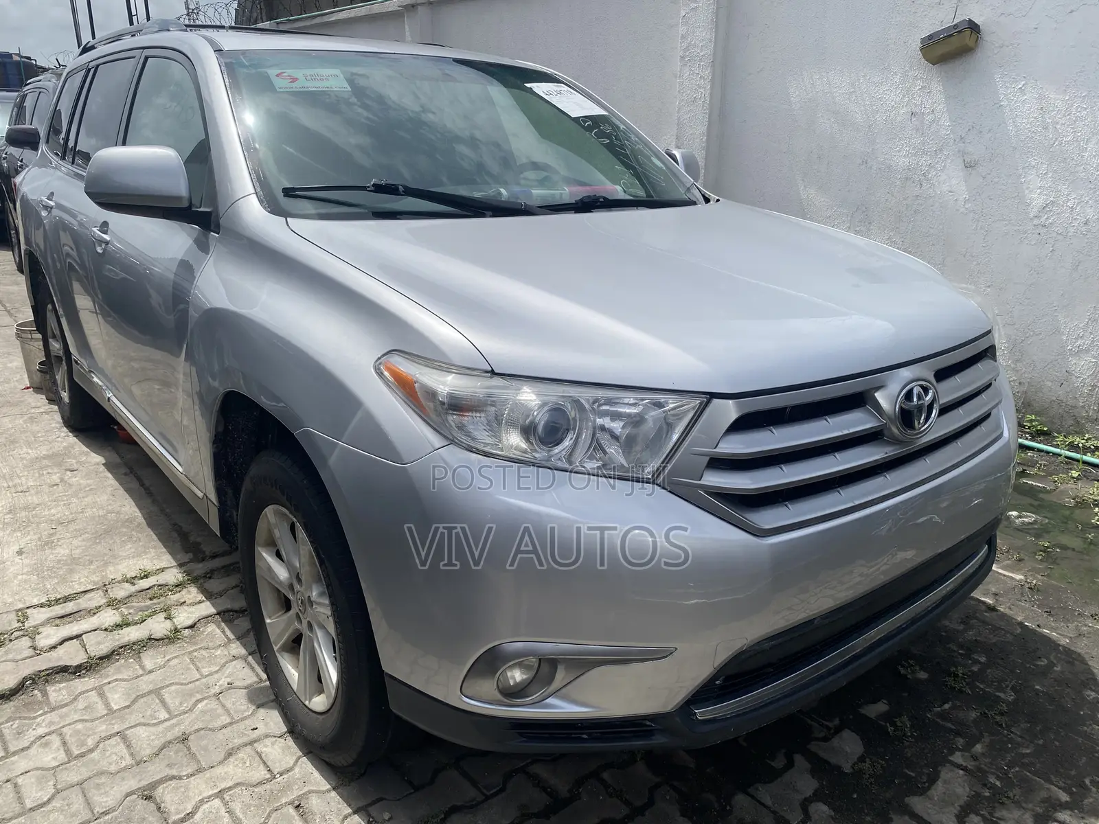 Toyota Highlander Limited 3.5l 4WD 2013 Silver