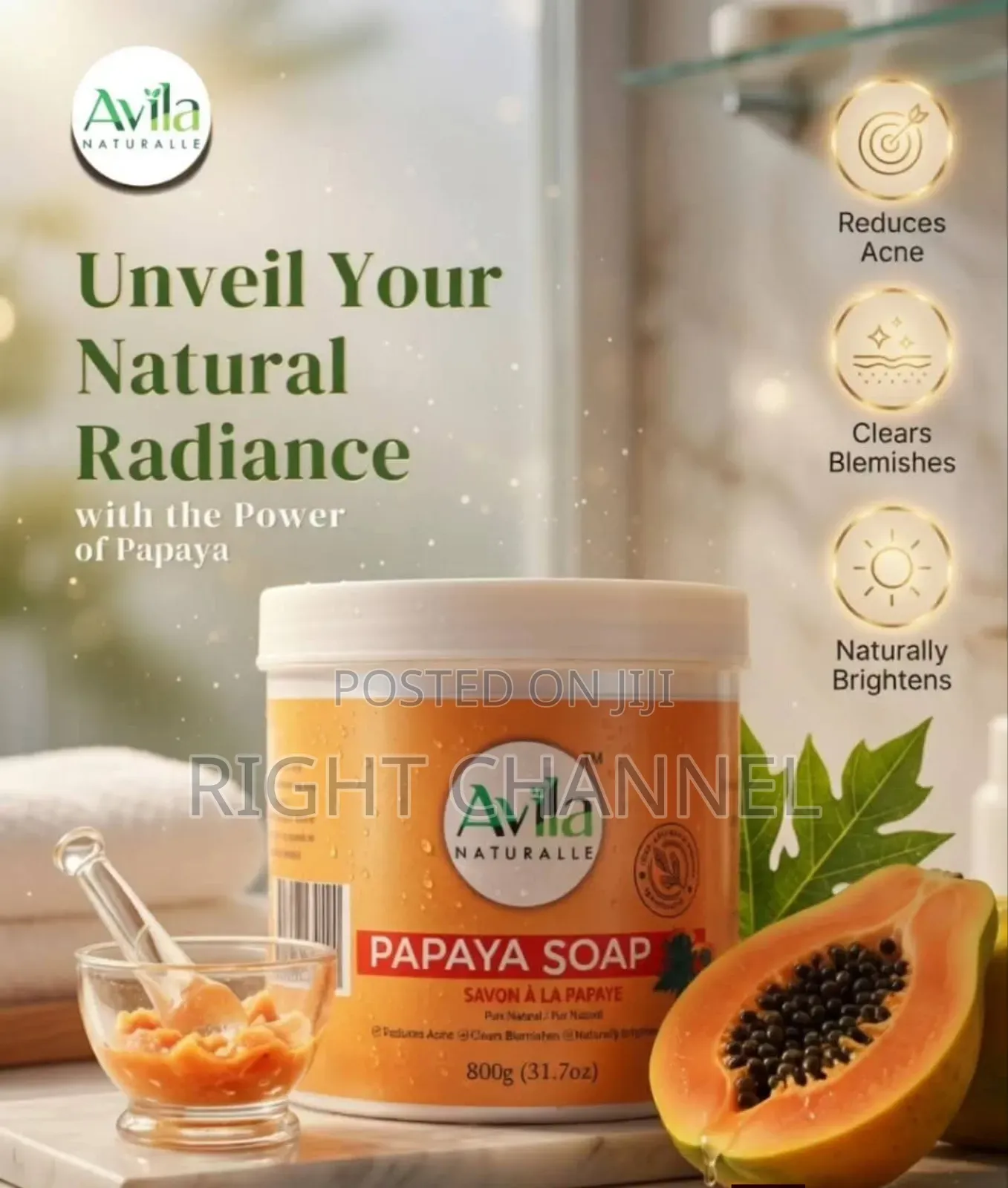 Avila Papaya Soap