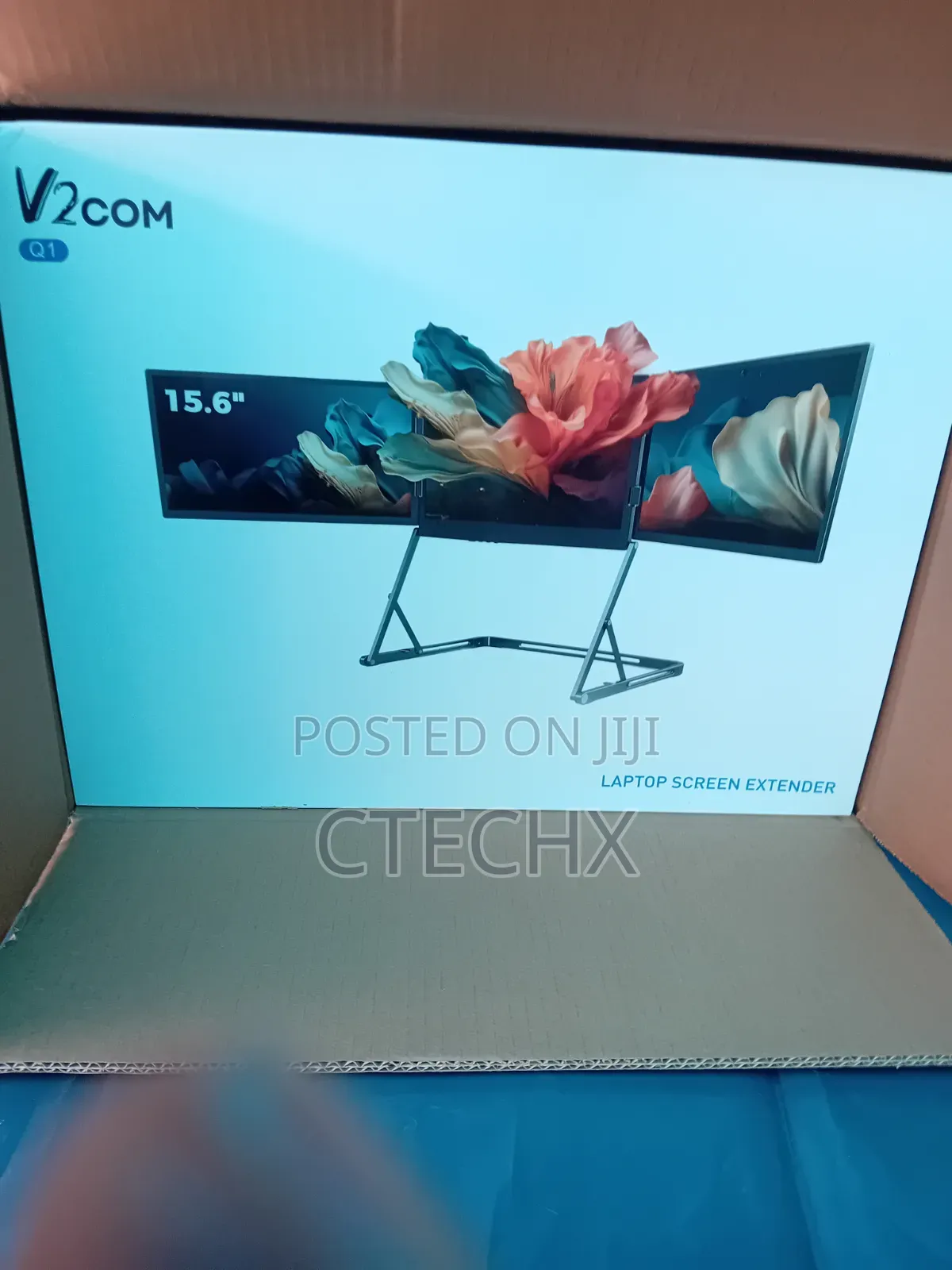Quad Laptop Screen Extender. Portable Monitor